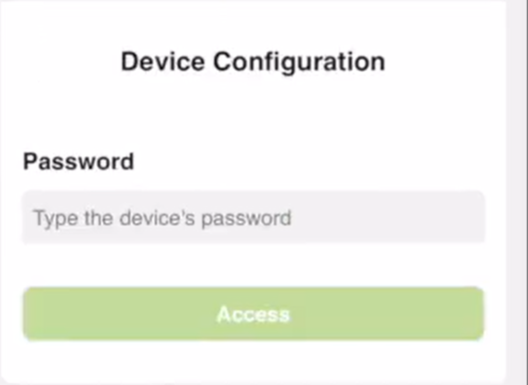 password